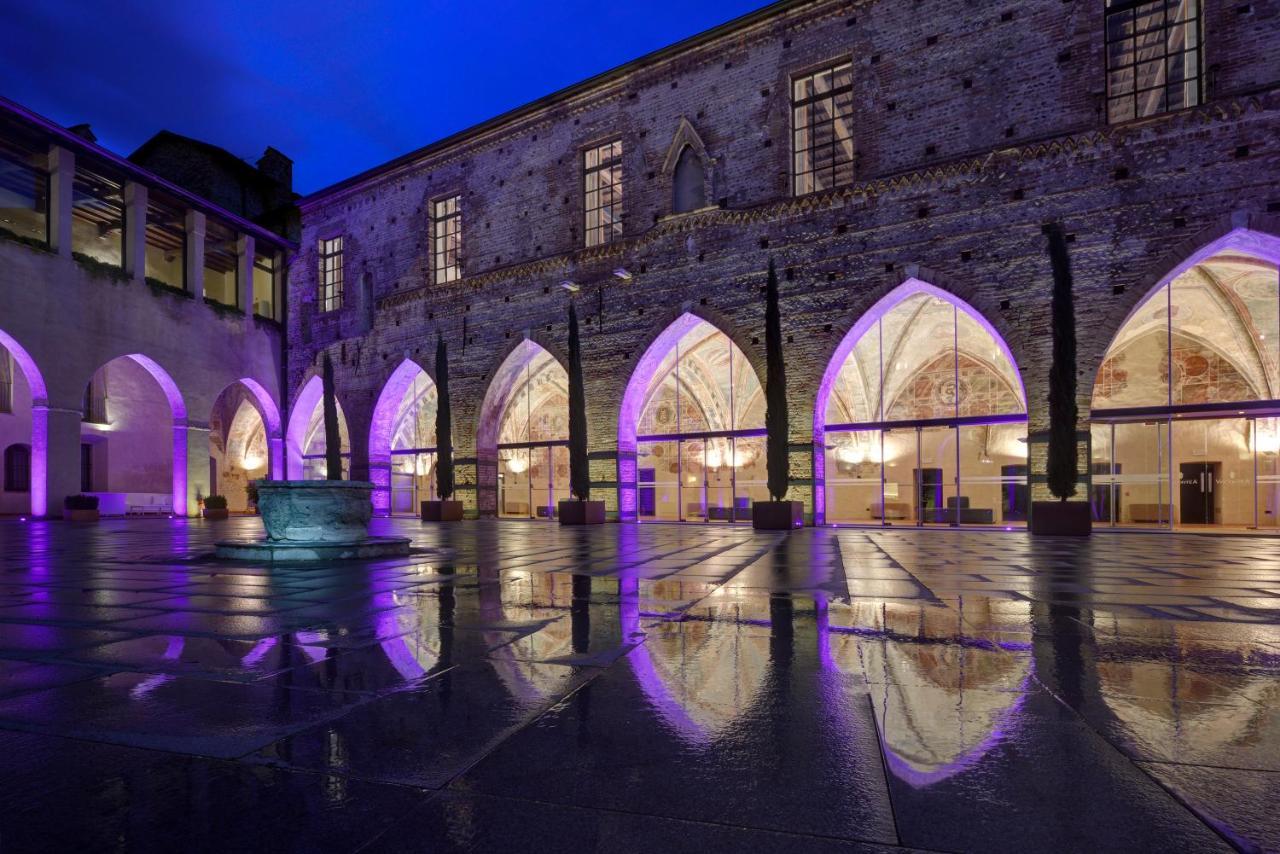 Hotel Castello Visconteo Cassano dʼAdda Exterior foto